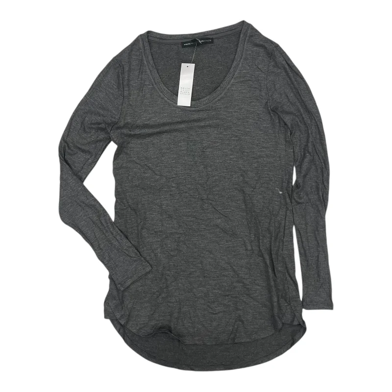 Act Now Top Ls By White House Black Market In Grey, Size:Xxs