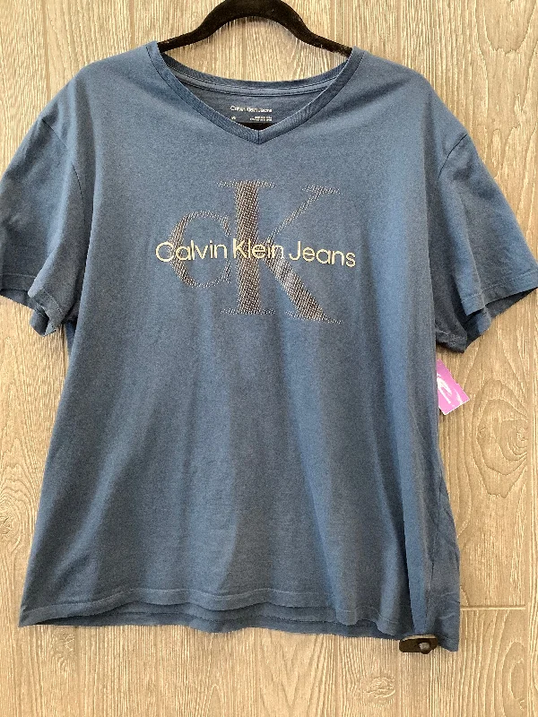 Special Savings Top Short Sleeve By Calvin Klein  Size: L