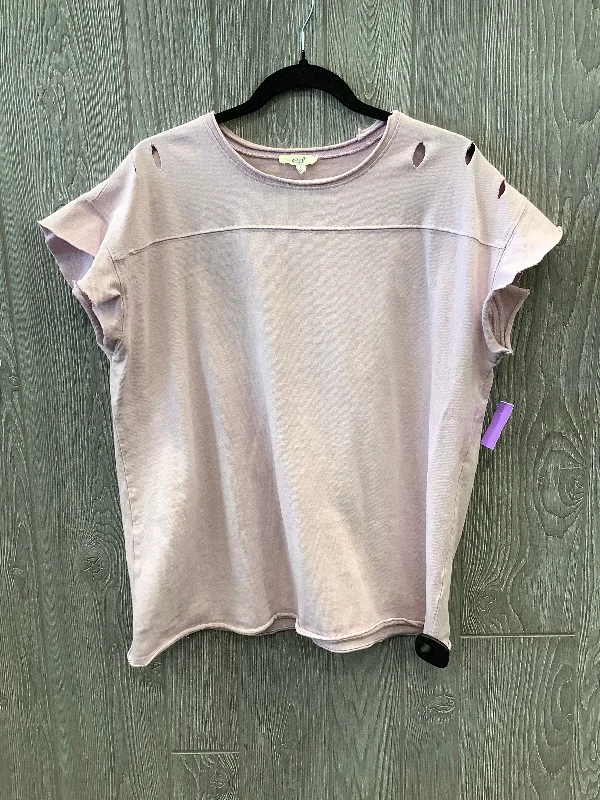 Weekend Deal Top Short Sleeve By Easel  Size: S