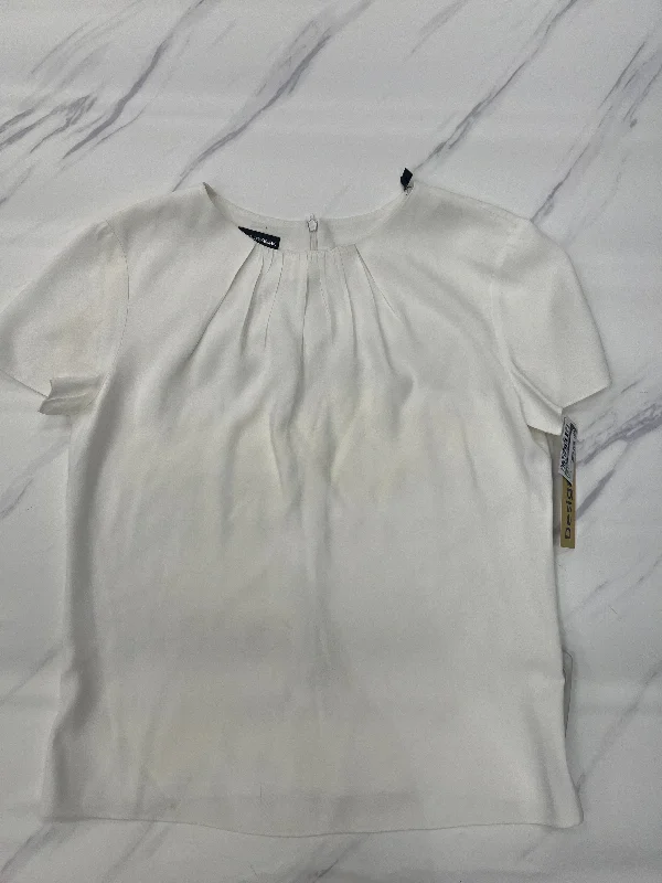 Huge Savings Top Short Sleeve By Emporio Armani In White, Size: S