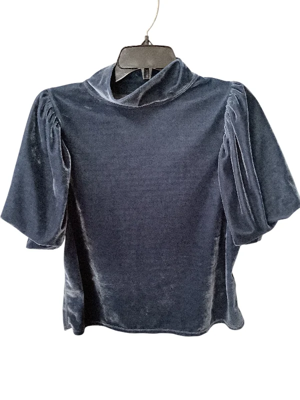 Incredible Offers Top Short Sleeve By Free People In Blue, Size: M