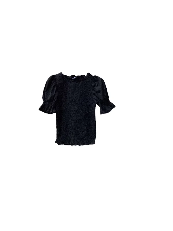 Online Only Top Short Sleeve By Gap In Black, Size: Xs