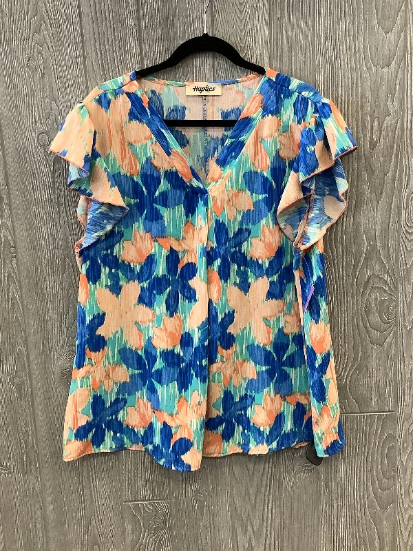 Time-Limited Offer Top Short Sleeve By Haptics  Size: 1x