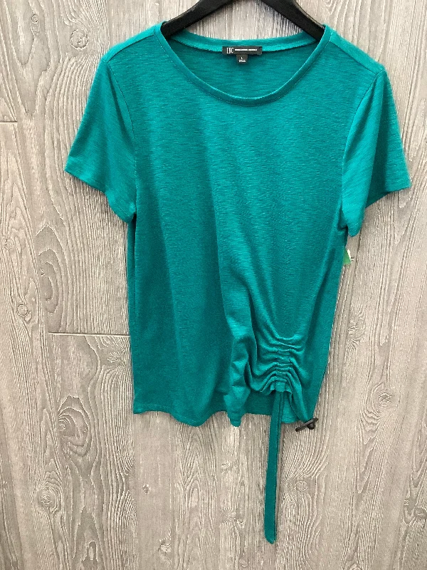 New Arrival Top Short Sleeve By Inc  Size: L