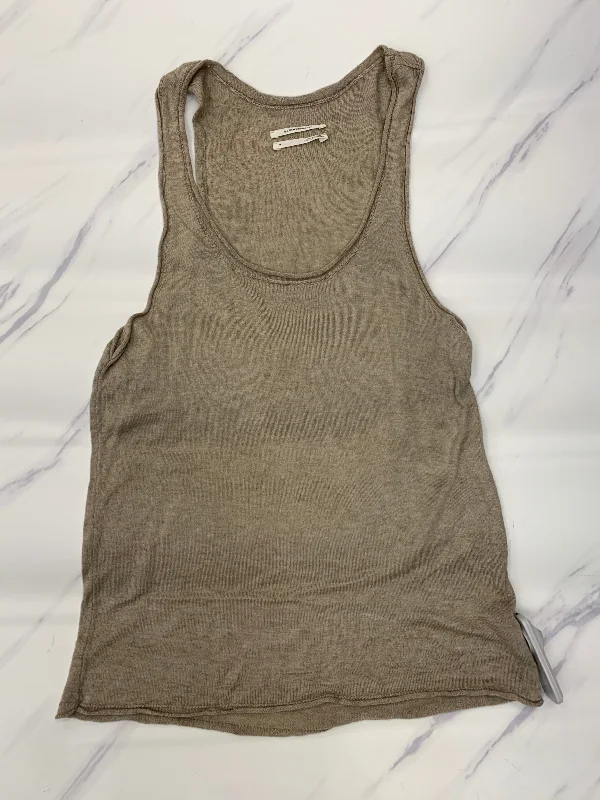 Major Savings Top Sleeveless By Anthropologie In Brown, Size: M