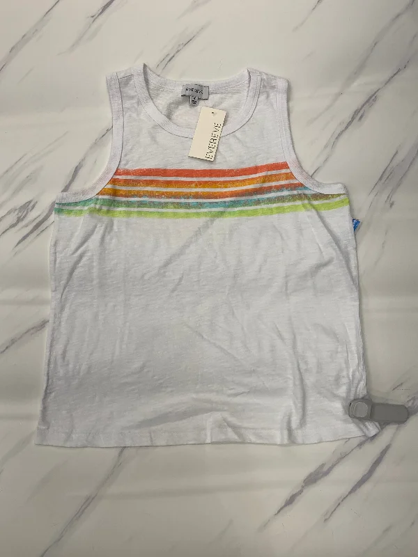 Bargain Blast Top Sleeveless By Evereve In White, Size: M