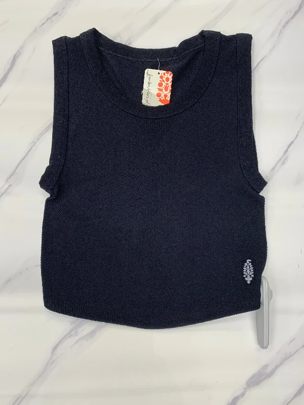 Closeout Top Sleeveless By Free People In Black, Size: M