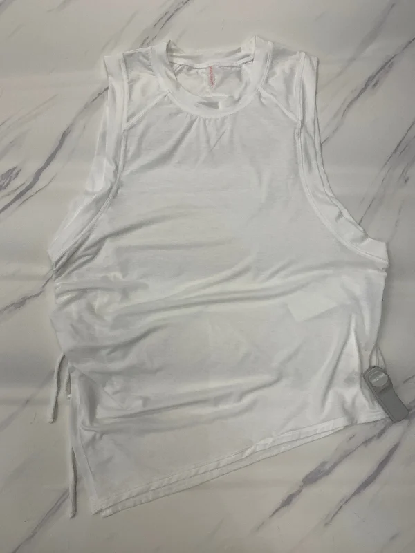 Act Fast Top Sleeveless By Free People In White, Size: M