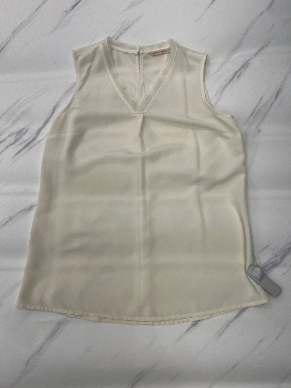 Extra Discounts Top Sleeveless By Soft Surroundings In Cream, Size: M