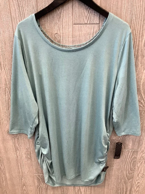 Flash Deals Tunic 3/4 Sleeve By Massini  Size: 2x