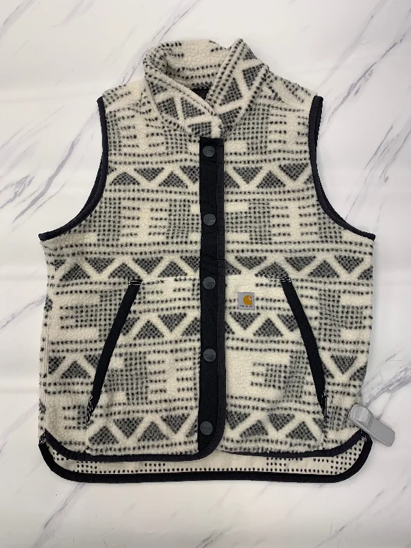 Value Deals Vest Fleece By Carhartt In Grey & White, Size: S