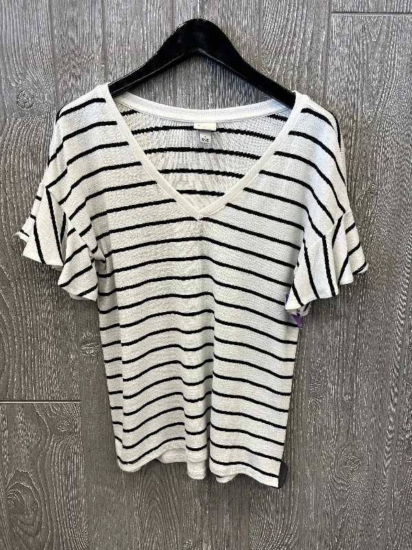Special Offer White Top Short Sleeve A New Day, Size S