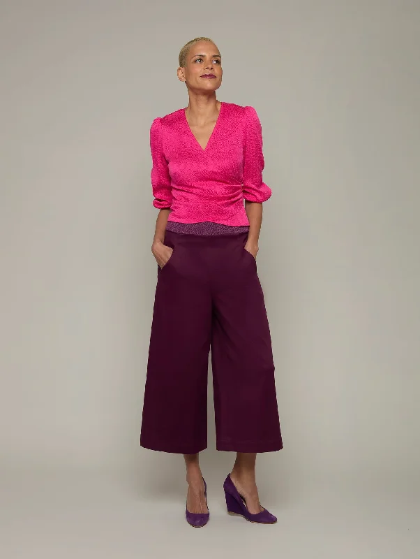 Online Only BATEAUX | A-Line Midi Culottes