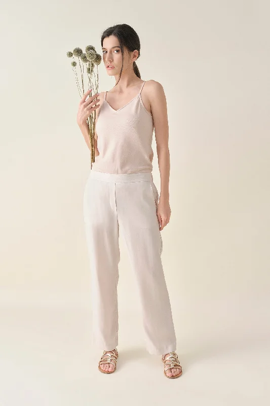 Blowout Deals Convertible Crop Pant - Natural