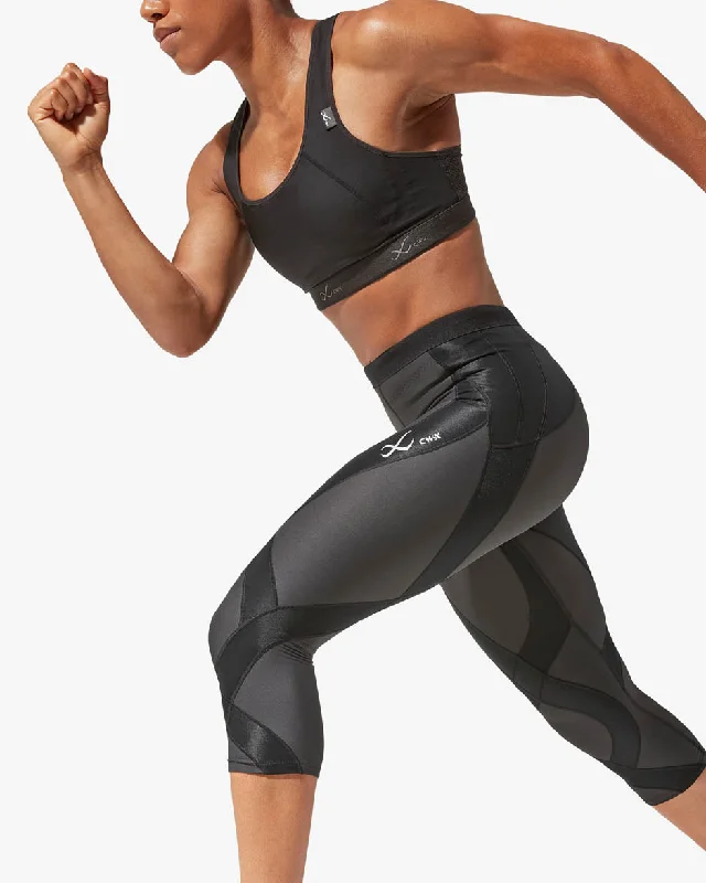 Exclusive Deal Endurance Generator Insulator Joint & Muscle Support 3/4 Compression Tight: Women's Black Exclusive Deal Endurance Generator Insulator Joint & Muscle Support 3/4 Compression Tight: Women's Black