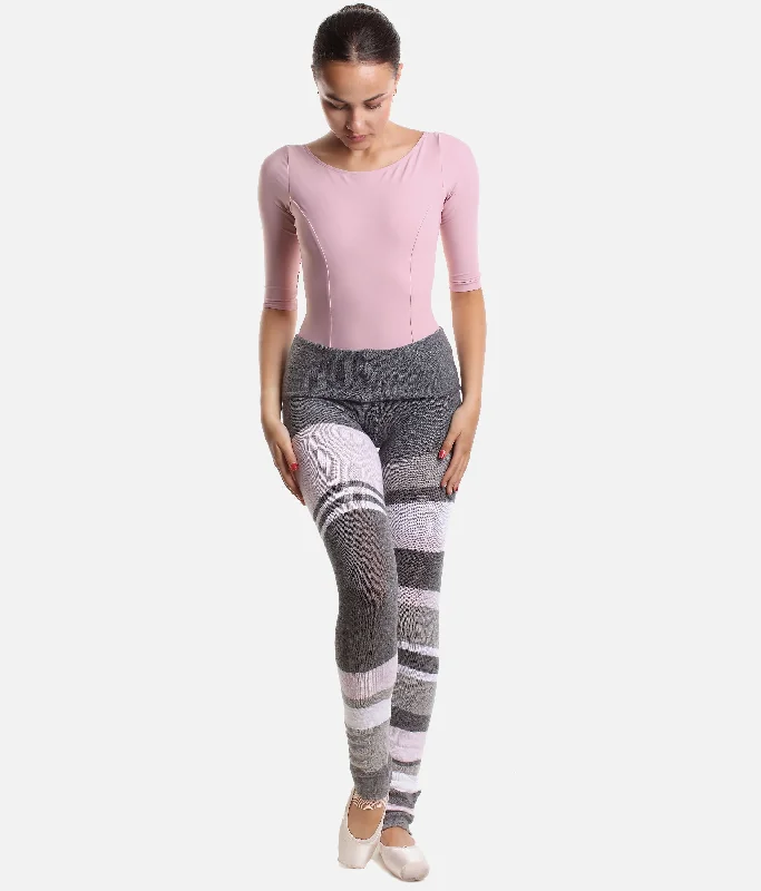 Big Discounts High Waist Striped Knitted Pants, Ballet Warm-up - 5161
