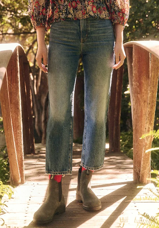 Don't Wait Jeans The Barrel Saddle-Wash