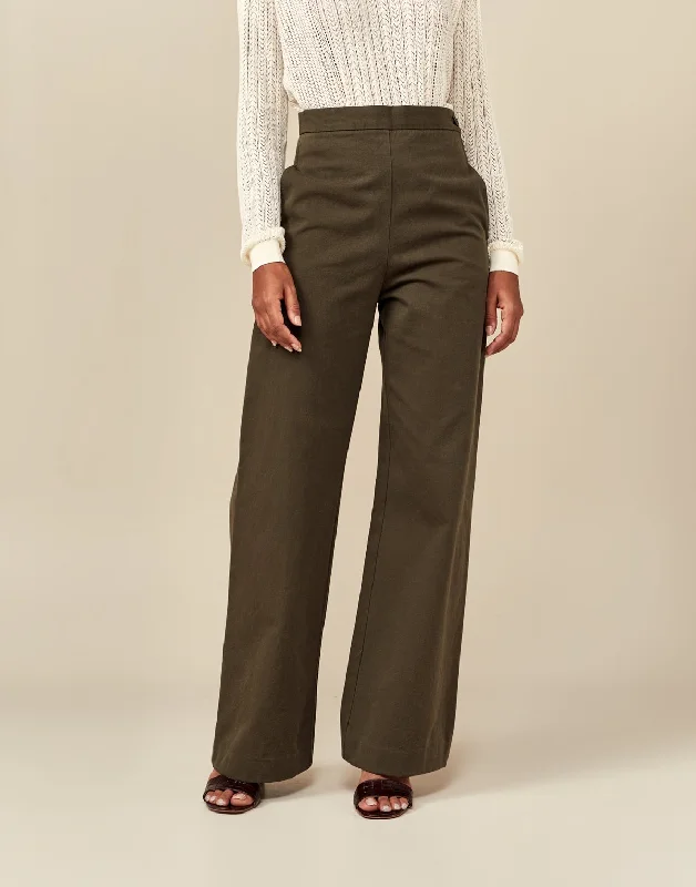 Act Now Pants Davis P1380 Olive
