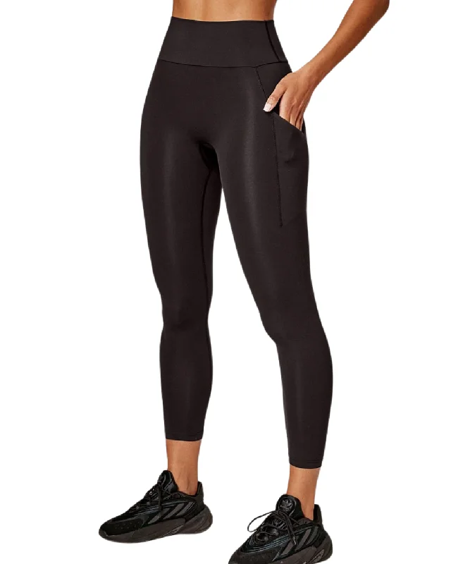 Super Sale Running Bare Camelflage Seamless Ankle Grazer | Black