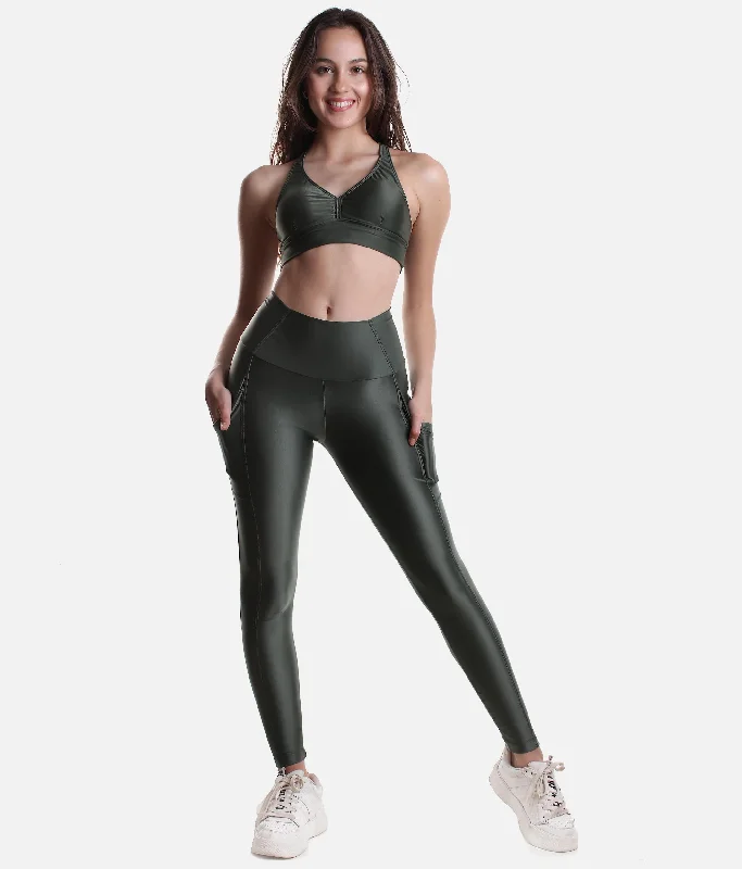 Anniversary Sale Side Pockets Leggings - 15137