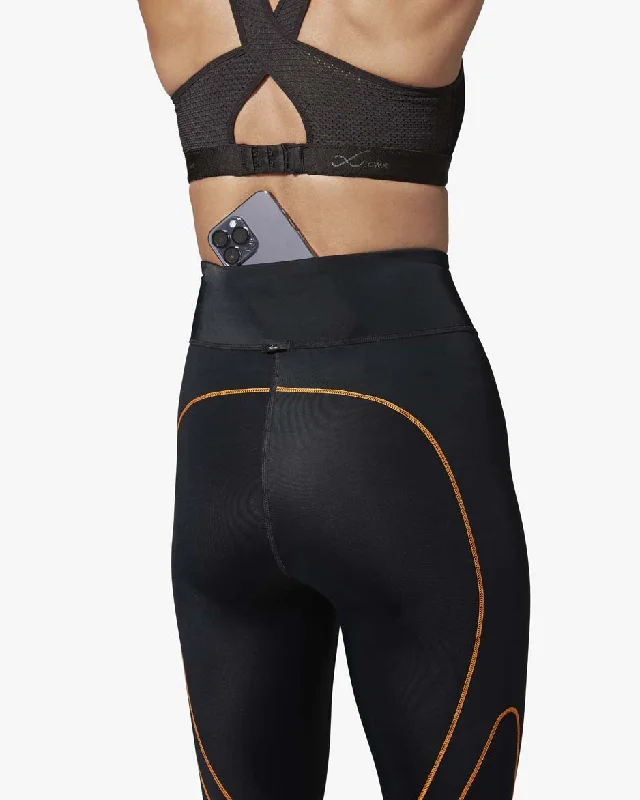 Hot Deal Stabilyx 3.0 Joint Support Compression Tight: Women's Black/Rainbow
