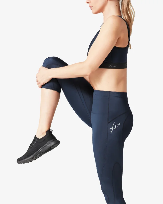 Limited Time Offer Stabilyx Joint Support 3/4 Compression Tight: Women's True Navy