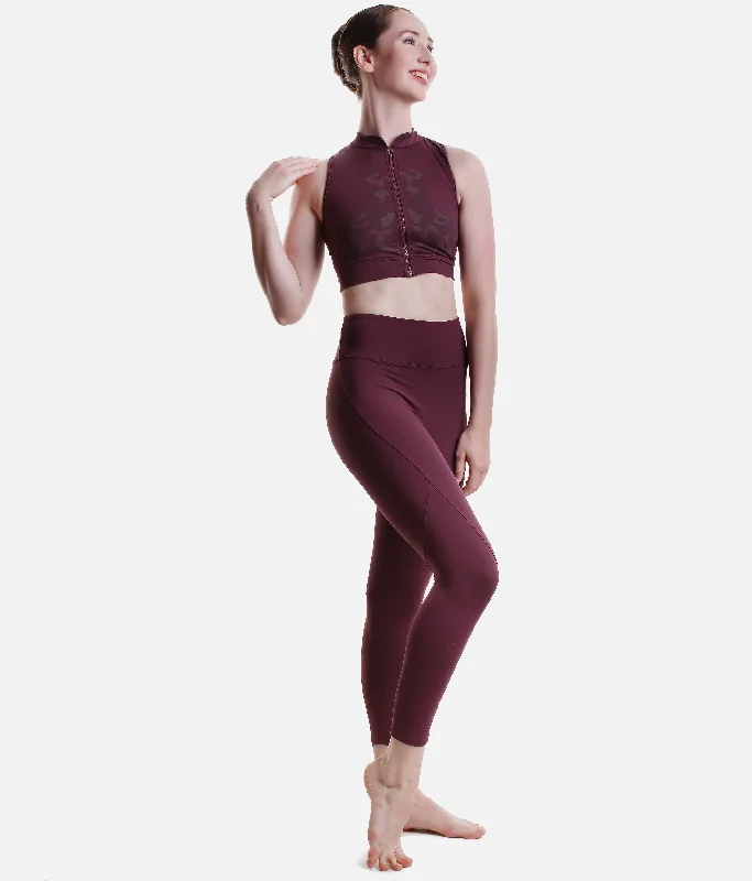 Weekend Flash Sale Tiana Panelled 7/8th Dance Leggings - 9338