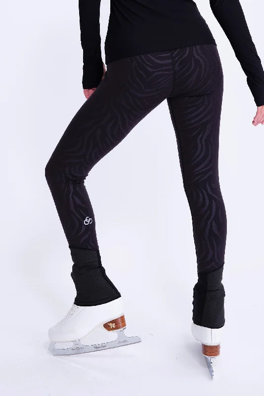 New Markdowns Iconic Zebra On-Ice Leggings