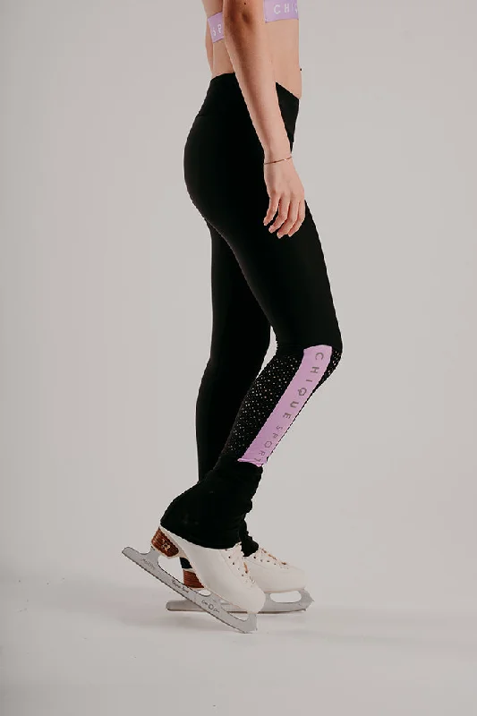Clearance Items Inspire Non-Slip Leggings in Amethyst