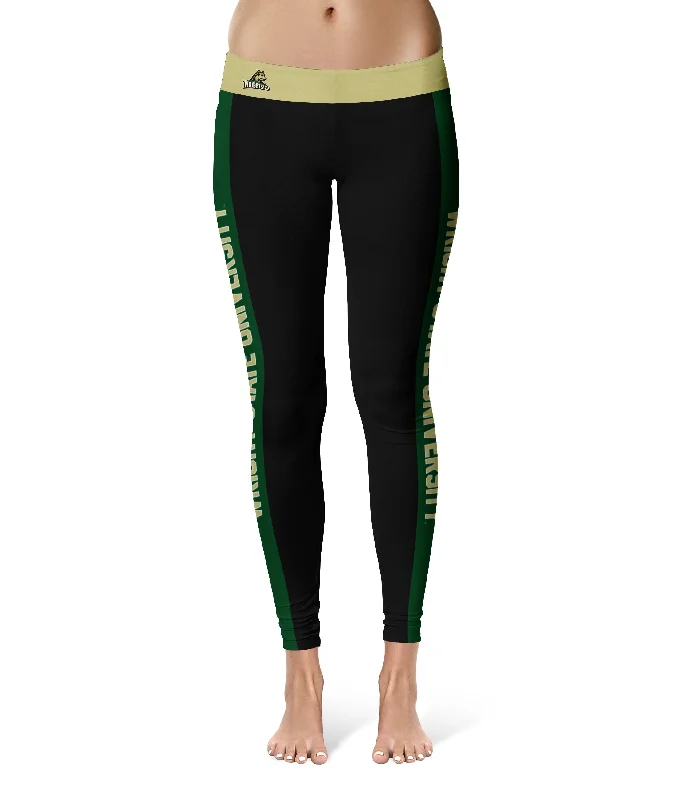 Unbeatable Prices Wright State University Raiders Game Day Green Stripes Black Yoga Leggings for Women by Vive La Fete Unbeatable Prices Wright State University Raiders Game Day Green Stripes Black Yoga Leggings for Women by Vive La Fete