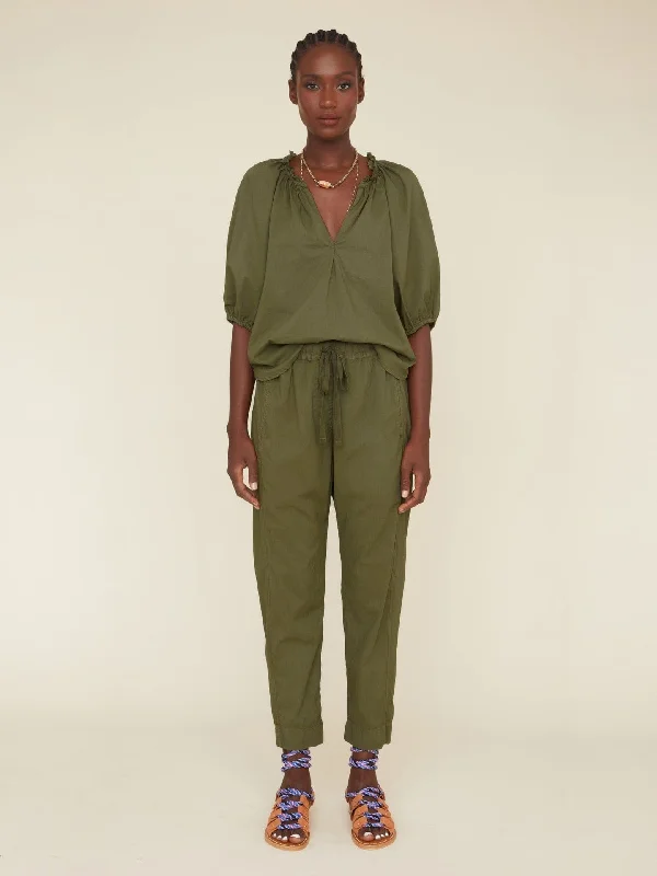 Super Bargain Pants X327117 Draper Draper Pant Green-Moss